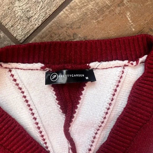 PRETTYGARDEN Women's Fashion Long Sleeve Striped Color Block Knitted Sweater - Picture 5 of 8